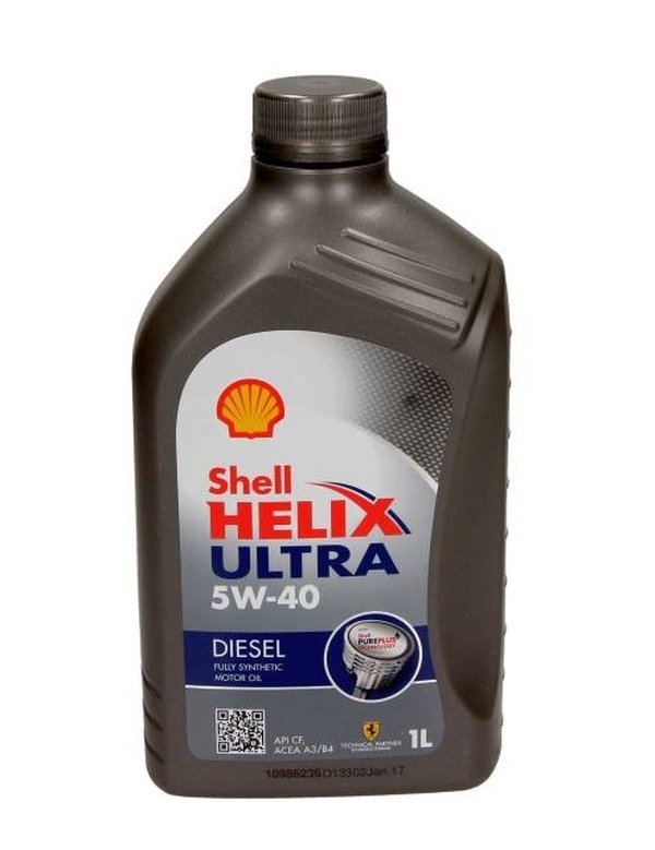 Ilustracja 5W40 D 1 SHE SHELL OLEJ 5W40 HELIX ULTRA DIESEL 1L
